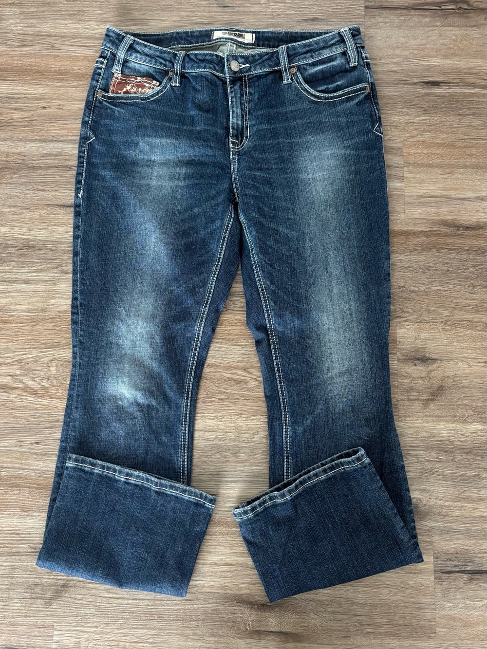 Rock&Roll womens midrise bootcut jeans. 34” x 31.” Great cond. Prelove. See info